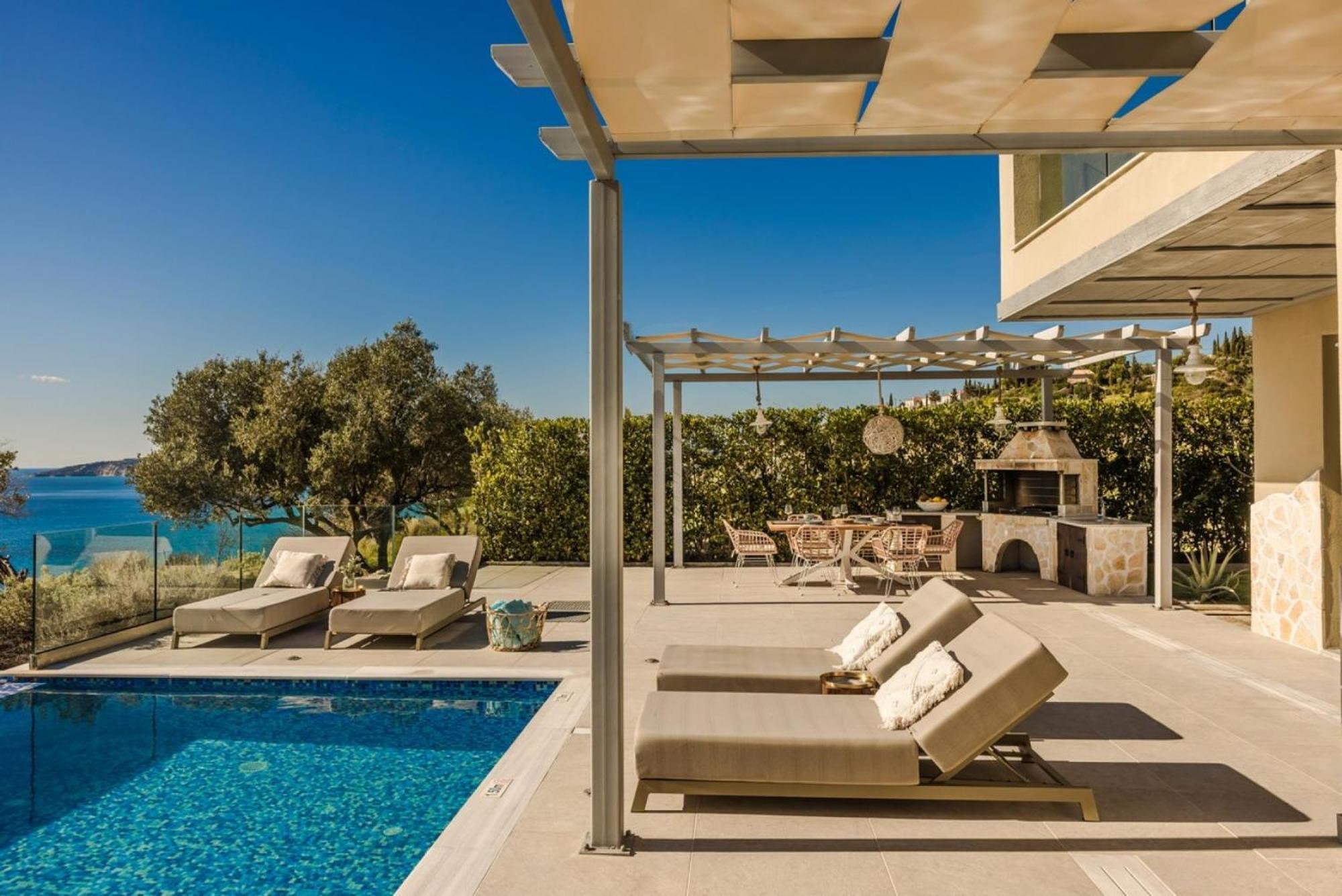 My Villa Kefalonia Lourdas Beach Лурдата Екстериор снимка